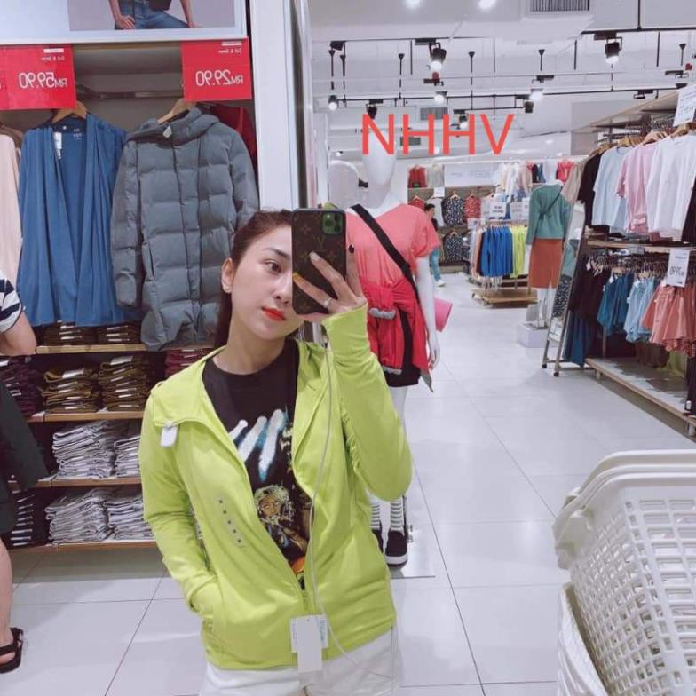 Áo chống nắng Nữ chất làm mát Airism auth ྇