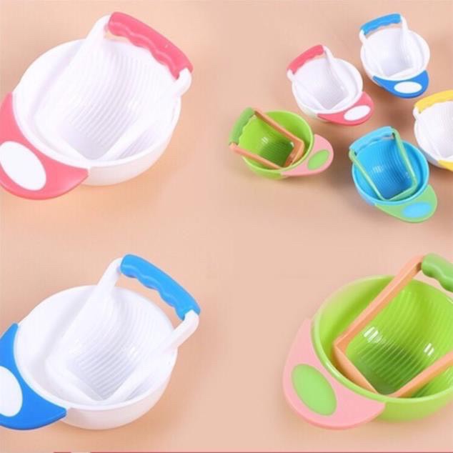 Bộ Bát nghiền kèm cán chế biến thức ăn dặm cho bé