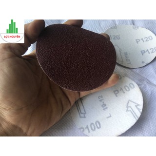Giấy nhám tròn 4 inch, giấy nhám tròn 100mm giá rẻ