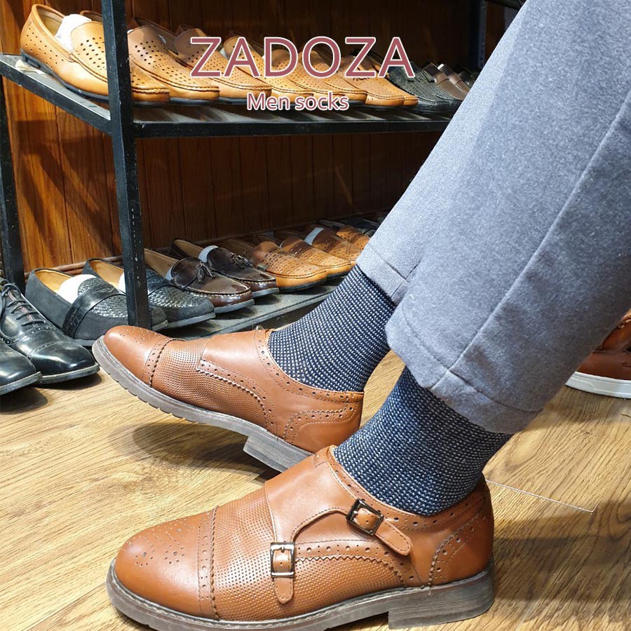 Bộ 5 tất vớ Nam cổ cao cao cấp đi giày công sở oxford