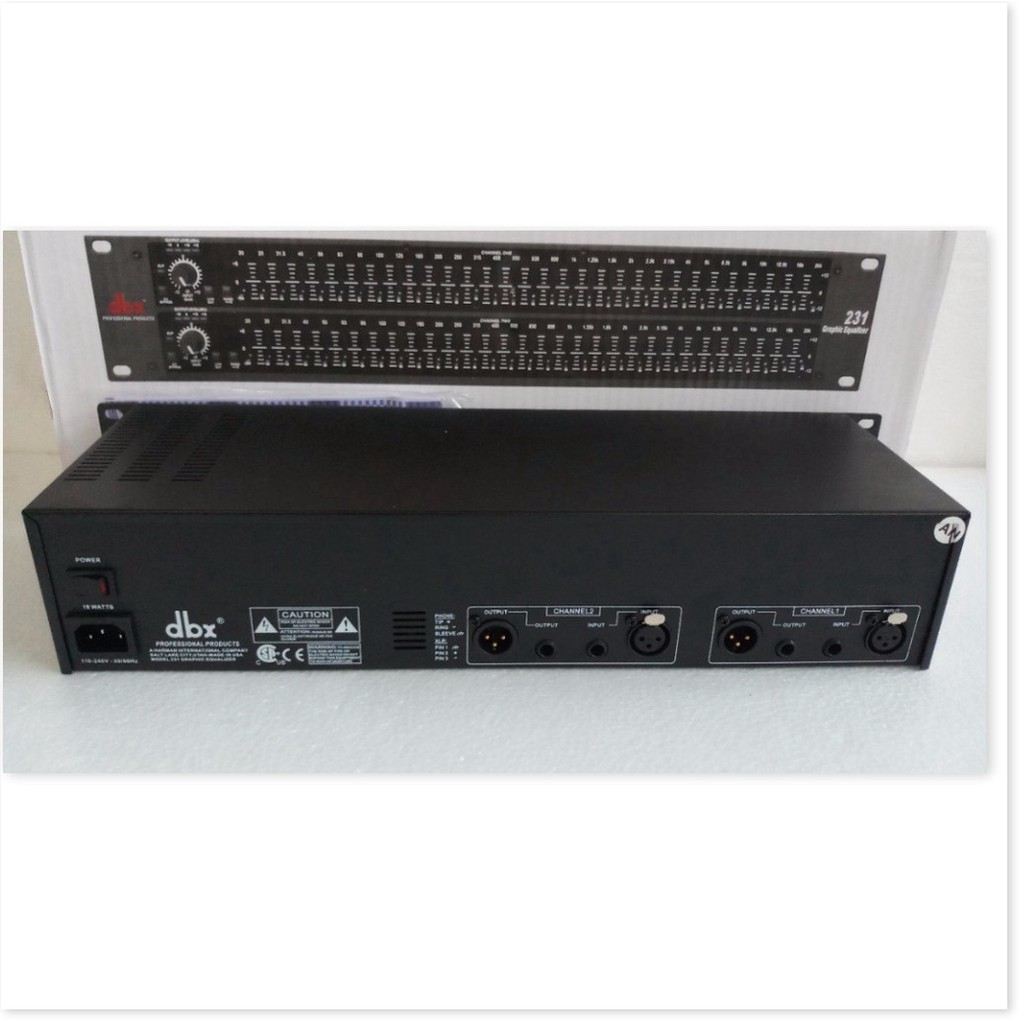 Lọc âm equalizer dbx 231 chuẩn loại 1