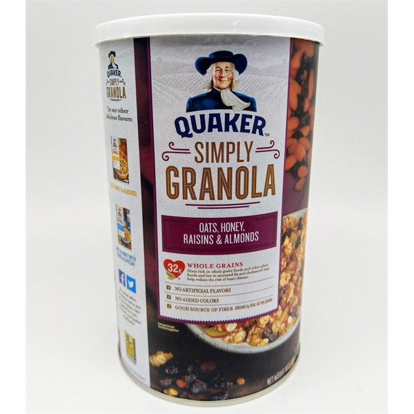 NGŨ CỐC QUAKER SIMPLE GRANOLA LOẠI 453G