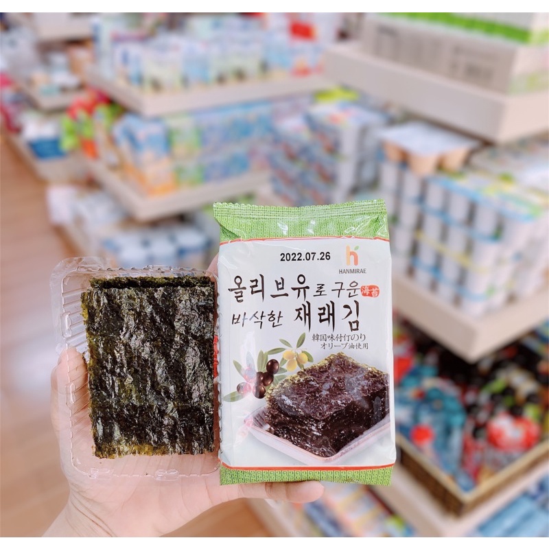 GÓI 10 MIẾNG RONG BIỂN ĂN LIỀN