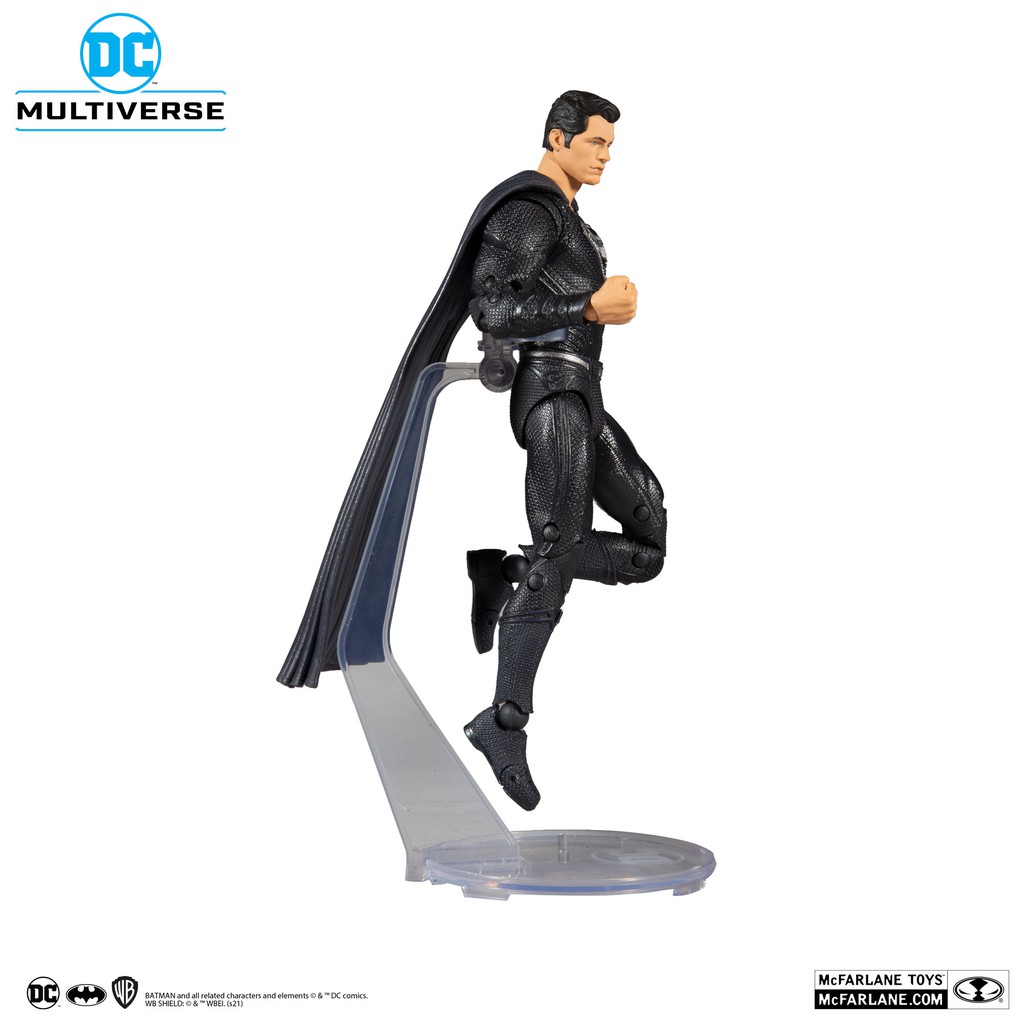 Mô hình McFarlane 🦇 DC Multiverse 7-inch 🦇 Justice League Superman - Black Suit