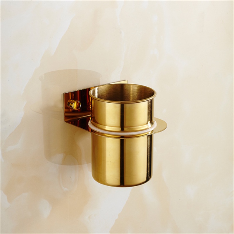 Giá Đỡ Bàn Chải Vệ Sinh toilet Gắn Tường Bằng Thép Không Gỉ 304 Tiện Dụng