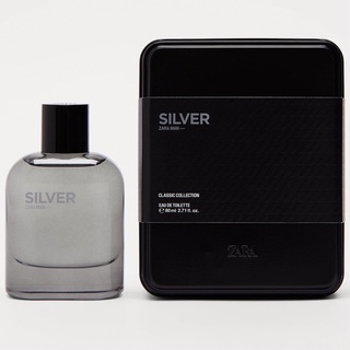 Nước hoa nam Zara man Silver hộp thiếc.