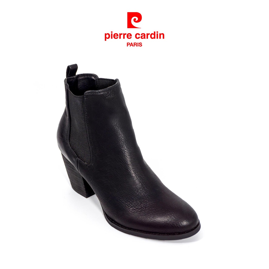 [NEW ARRIVAL] Giày Boots Nữ Icy, Chất liệu Da PU, Đế cao su tổng hợp độ cao 7cm, Cổ cao 16cm Pierre Cardin - PCWFWSF 152