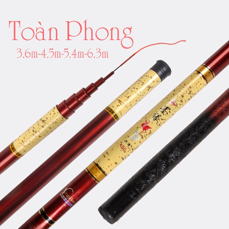 Cần câu đơn Mark 3 cần câu tay giá rẻ tặng kèm theo bộ dây và phao câu lưỡi câu Thu gọn khoảng từ 64cm CD19 ( sale xả hà