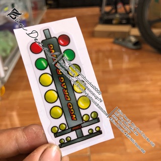 Bộ 12 Stiker Drag Thailand