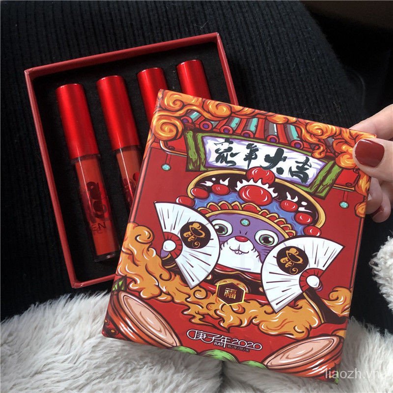 (Hàng Mới Về) Son Kem Lì Không Làm Khô Môi Trang Điểm Hàng Ngày 6127