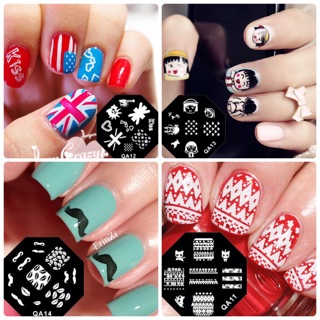 Bảng in móng stamping nail QA7,8,9,10,11,12