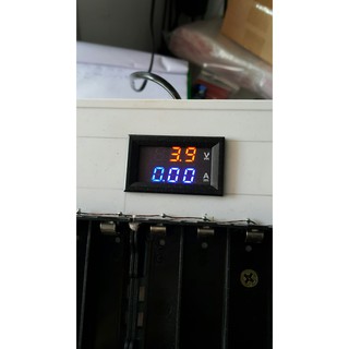 Chn339-đồng hồ đo dòng và áp 0-100v 10a led 2 màu