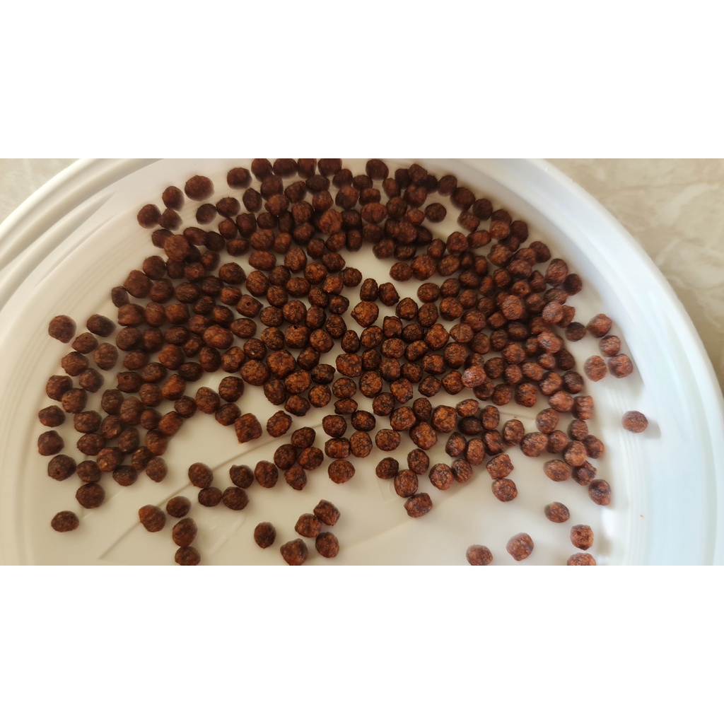 Cám Amber Pro Lên Đầu, Tăng Màu, Sáng Châu,Thức Ăn Cám Viên Cho Cá La Hán, Hàng Nhập Khẩu