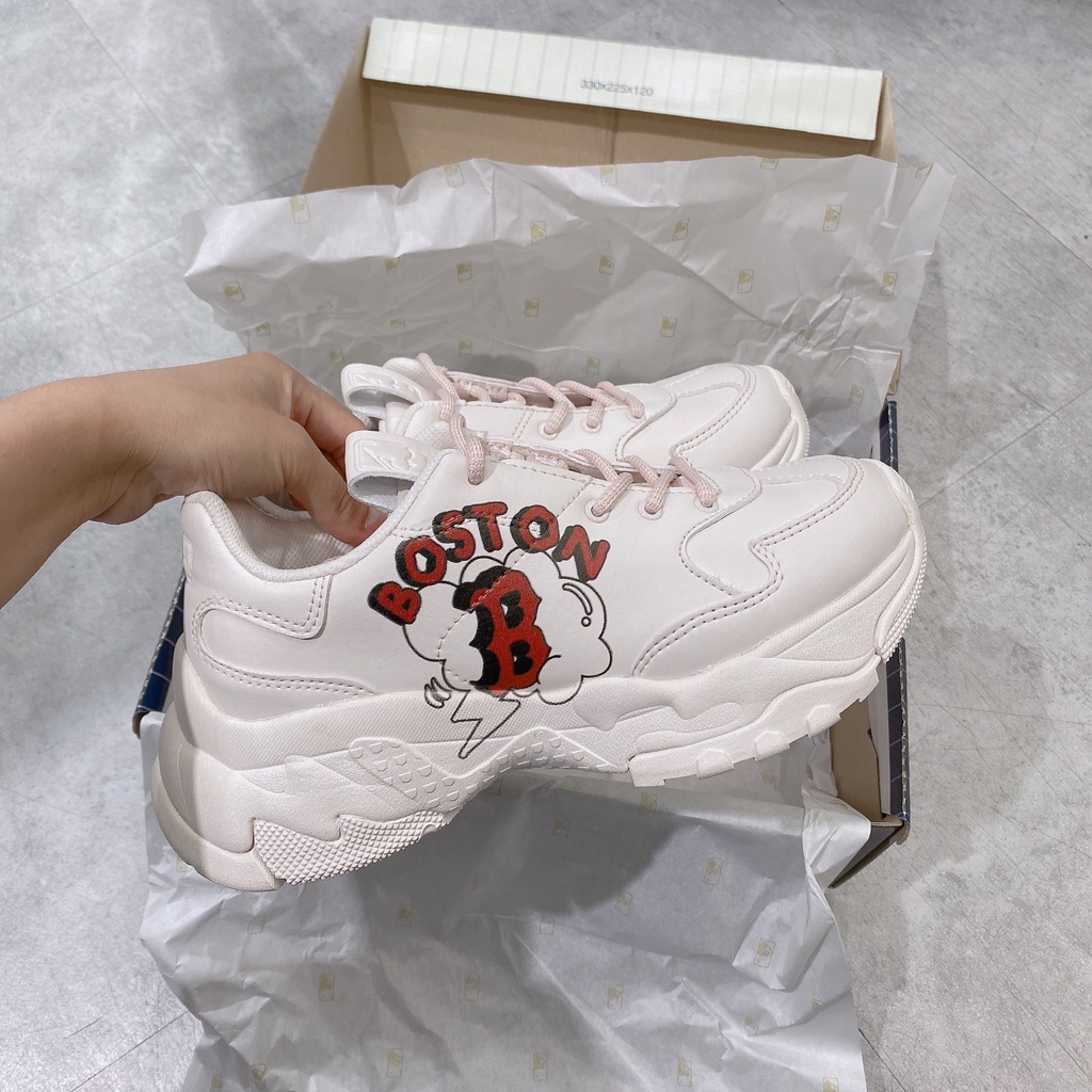 [CHÍNH HÃNG] Giày thể thao Sneaker MLB Big Ball Chunky - Boston 3D - Red Sox