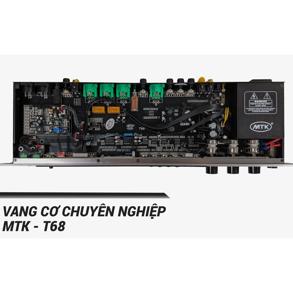 Vang cơ chuyên nghiệp MTK T68 hiện đại nhất năm 2021. Nhỏ gọn, chống hú, giảm tiếng ồn, âm thanh cực chuẩn. BH 12th