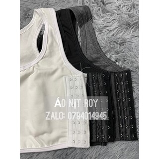 Áo nịt ngực ba lỗ lửng có viền dành cho trans, sb, tomboy