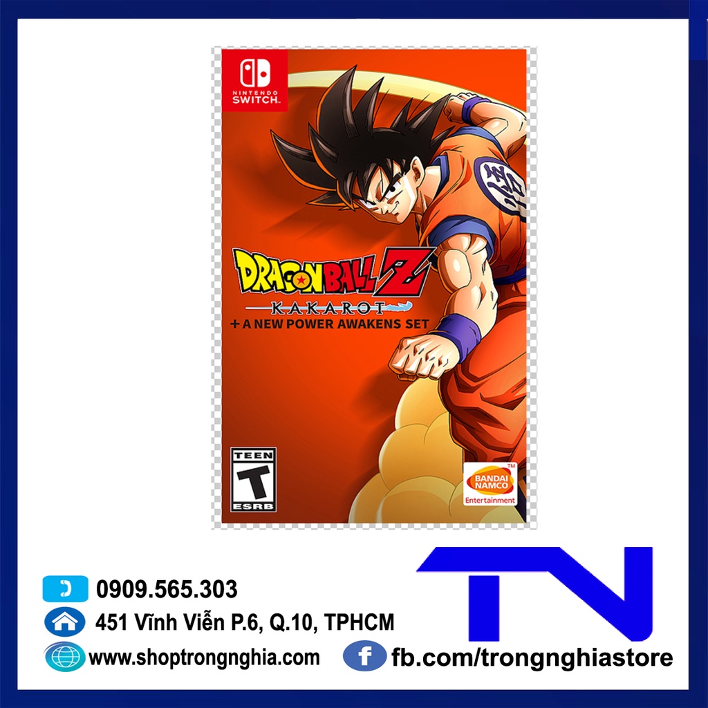 [Mã ELHAMS5 giảm 6% đơn 300K] Thẻ game Nintendo Switch - Dragon Ball Z Kakarot [asia]