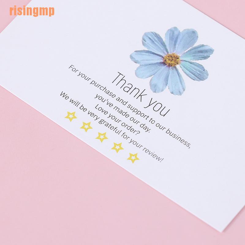 Set 30 thiệp in chữ Thank You trên nền trắng