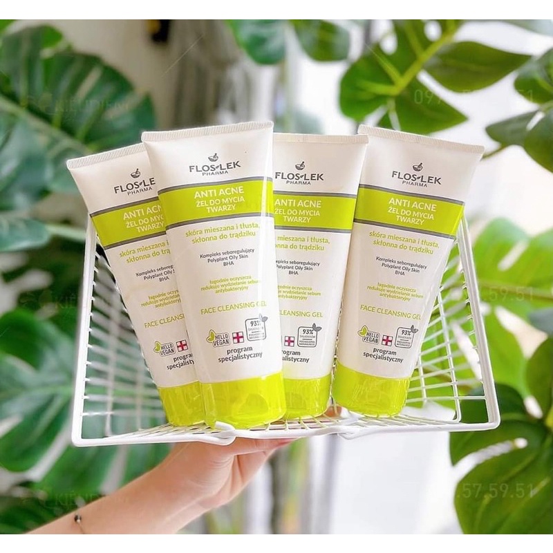 Sữa rửa mặt Floslek 200ml