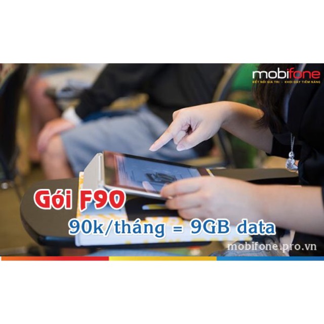 Sim MobiFone sử dụng gói cước F90