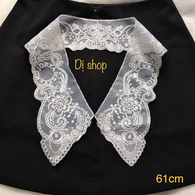 CỔ VOAN THÊU CỰC ĐẸP