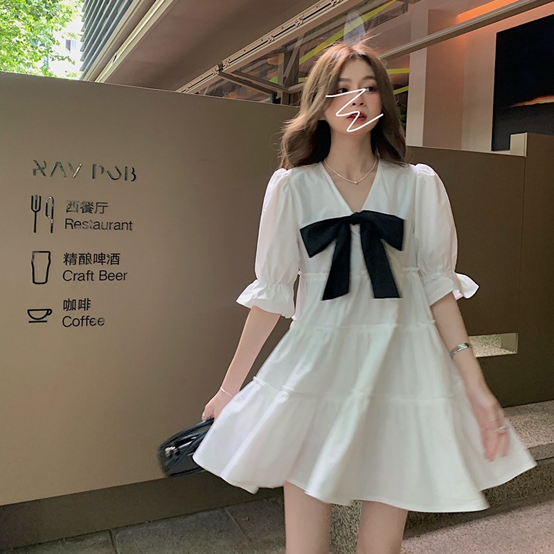 Đầm công chúa Perty vải chiffon cổ điển phong cách Hàn Quốc cho nữ