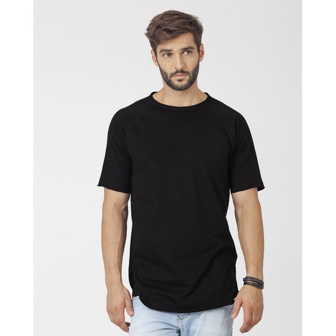 ÁO THUN TRƠN CỔ TRÒN MÀU ĐEN TAY NGẮN NAM NỮ ( CÓ CẢ SIZE EM BÉ ) S4.2