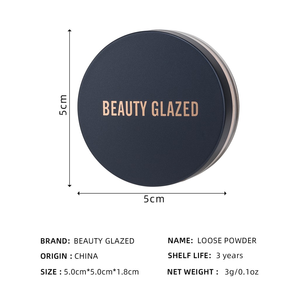 [Hàng mới về] Phấn Phủ Dạng Bột Beauty Glazed Kiểm Soát Dầu Cho Da Mặt | BigBuy360 - bigbuy360.vn