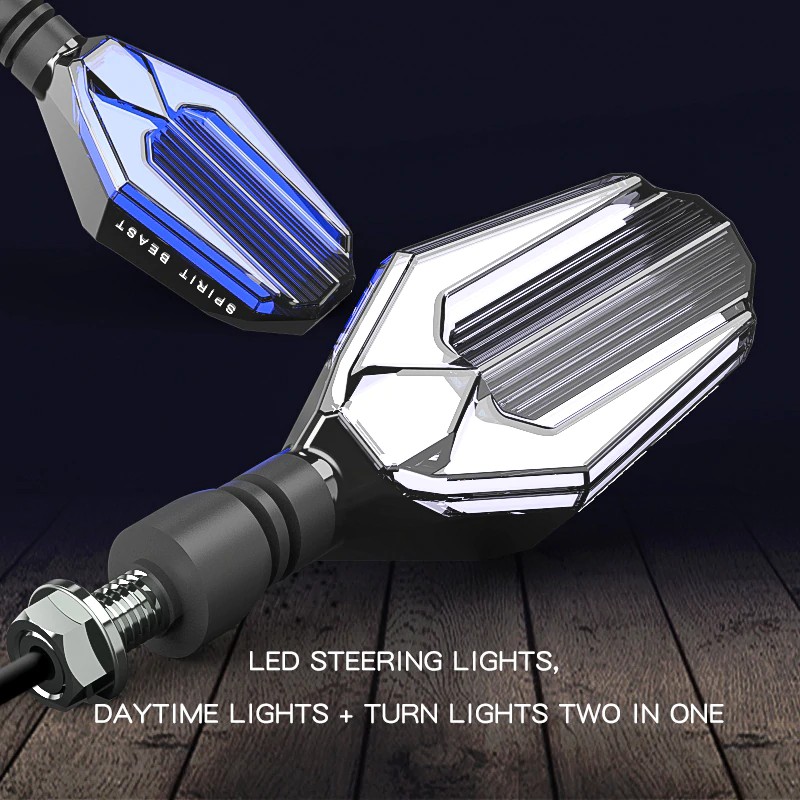 Bộ 2 đèn LED SPIRIT BEAST sau cao cấp cho xe máy