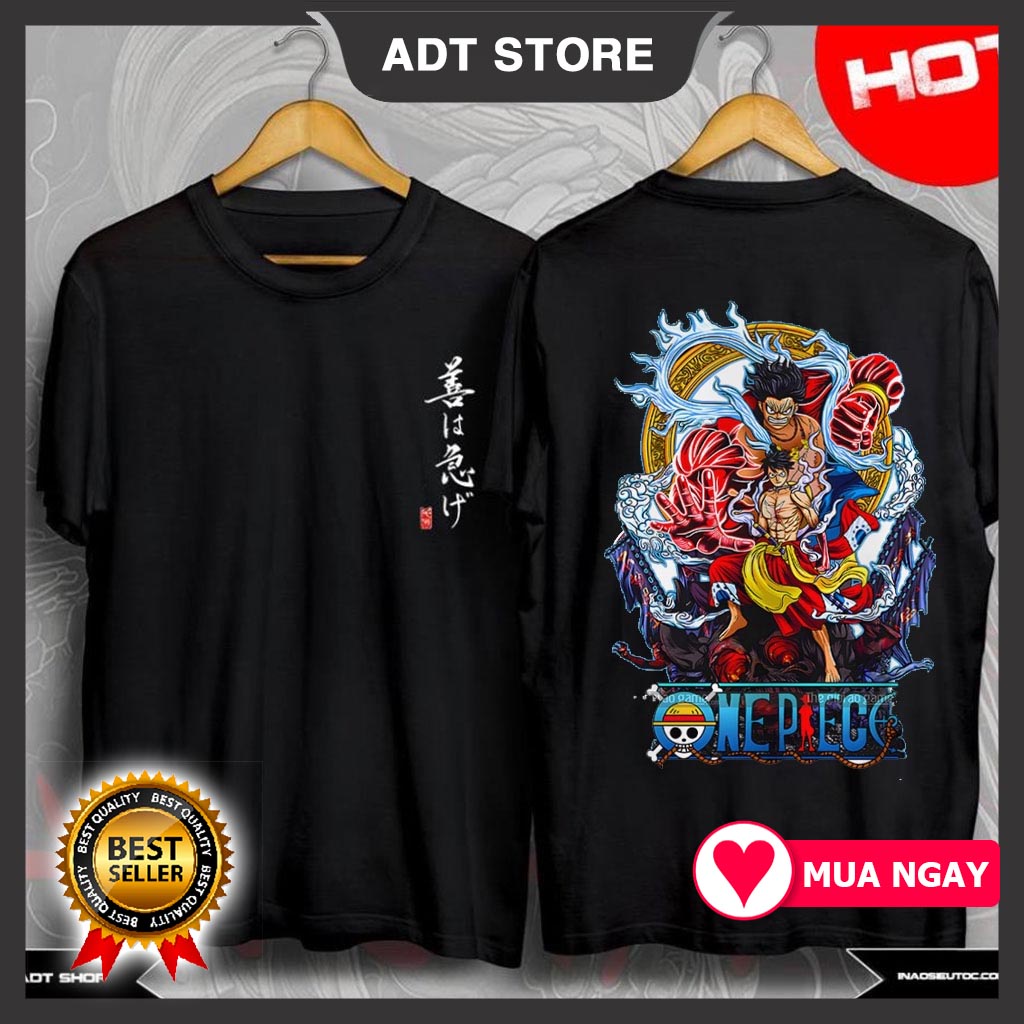 Top 4 Mẫu Áo thun One Piece Luffy Gear 5 Đảo Hải Tặc 3D cực chất giá siêu rẻ