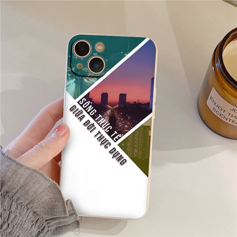 Ốp lưng iPhone * Sống thực tế giữa đời thực dụng * cho các dòng máy 6/6s 7/7plus Xsmax/11/11promax/12/13promax