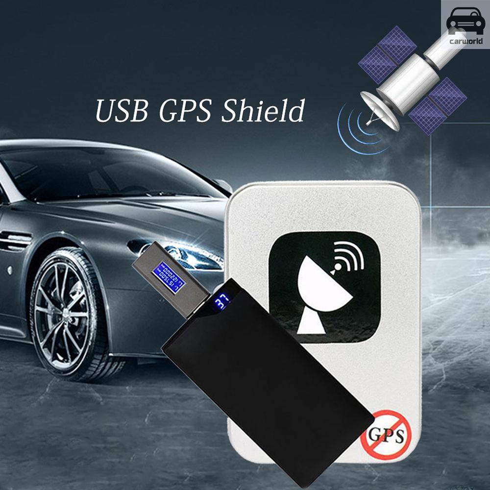 Gentl Car GPS Blocker Isolator Signal Blocking GPS Shield Anti Signal Blocker USB Powered Anti-Tracking