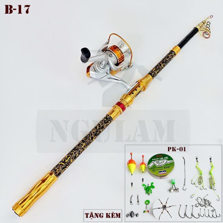 BỘ CẦN CÂU SHIMANO NEXUS VÀNG MÁY BL7000 kangh