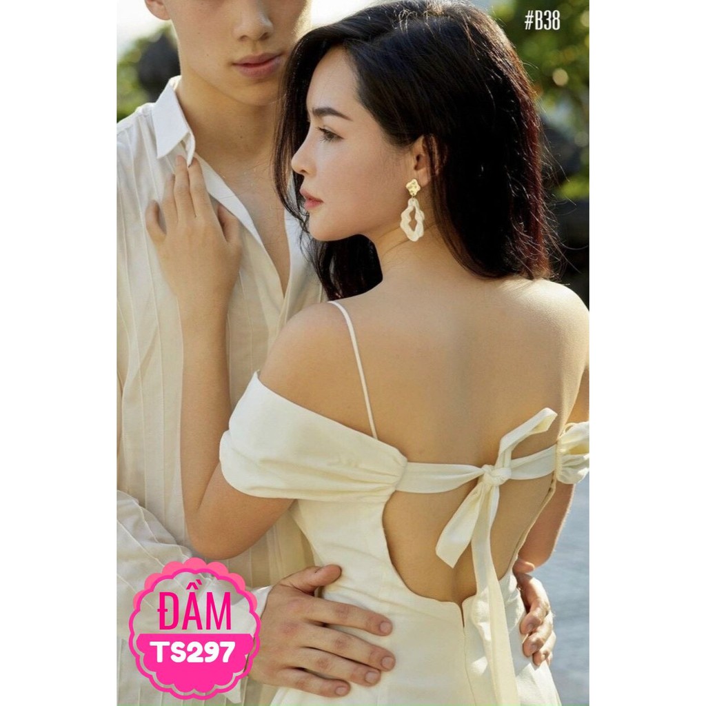 ĐẦM XÒE NHẸ TRỄ VAI XINH XẮN (TS297) ❤100% ẢNH THẬT❤