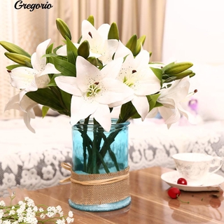Nhánh hoa lyly gỉa trang trí tiệc
