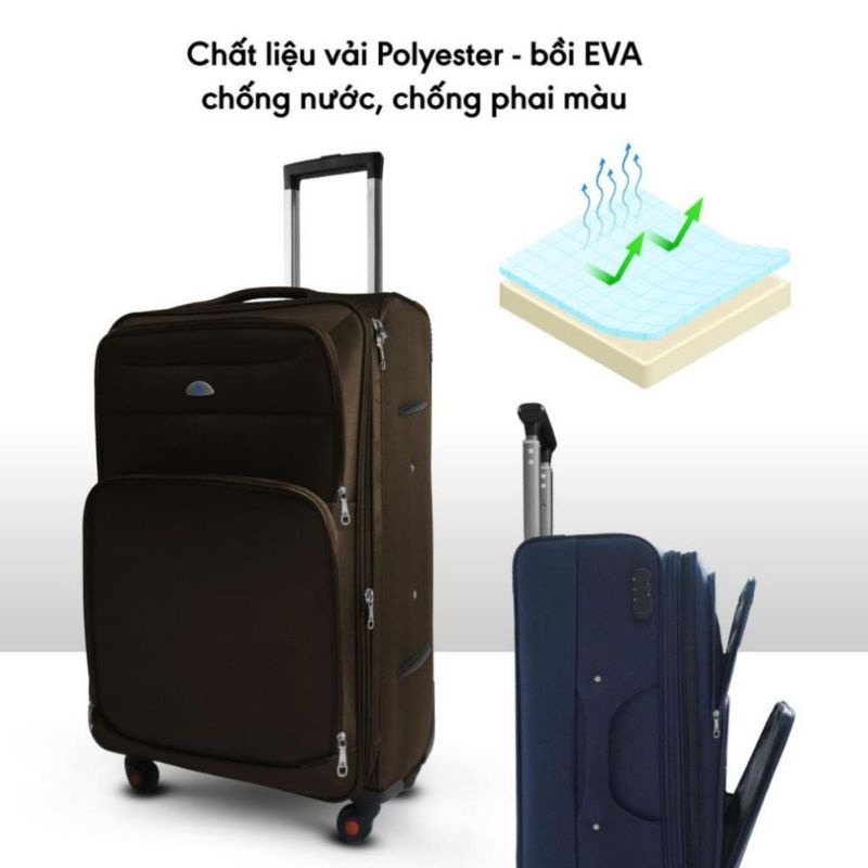 Vali Vải Hùng Phát Dòng Cao Cấp size 20