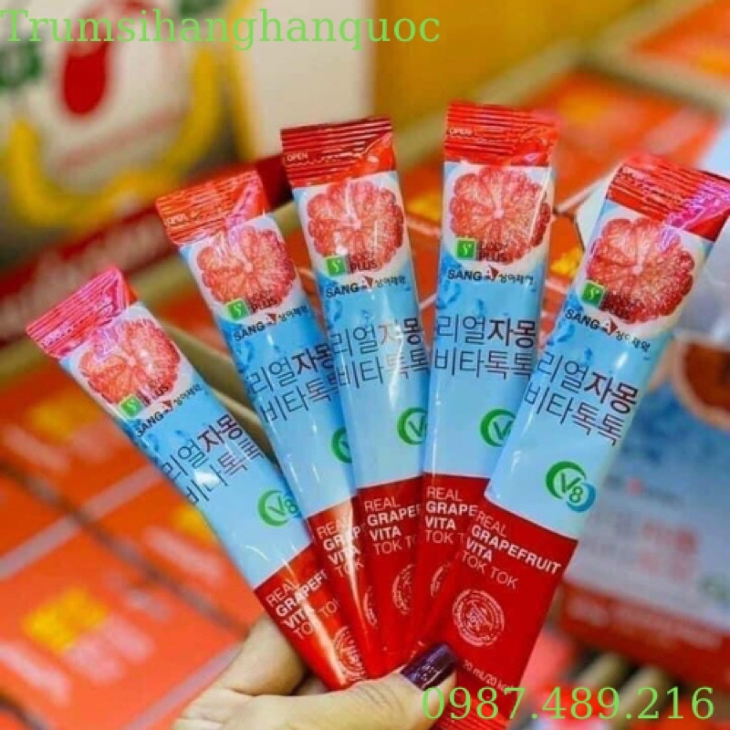 Giá sốc: Trà Bưởi Hàn Quốc 30 gói