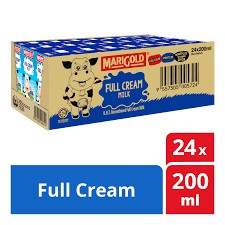 Sữa nguyên kem Marigold thùng 24 hộp 200ml