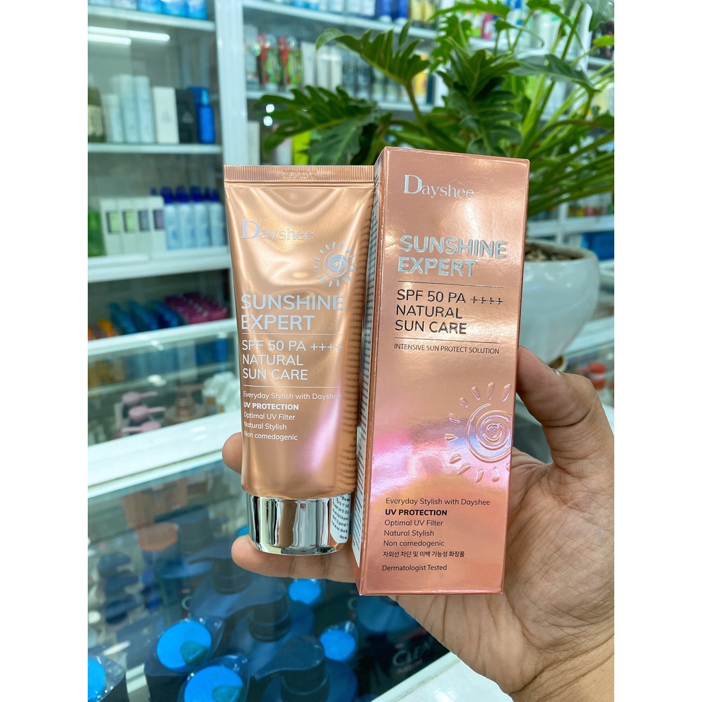 Kem Chống Nắng Bảo Vệ Da Tối Ưu Dayshee Sunshine Expert SPF50 PA++++ 50ml