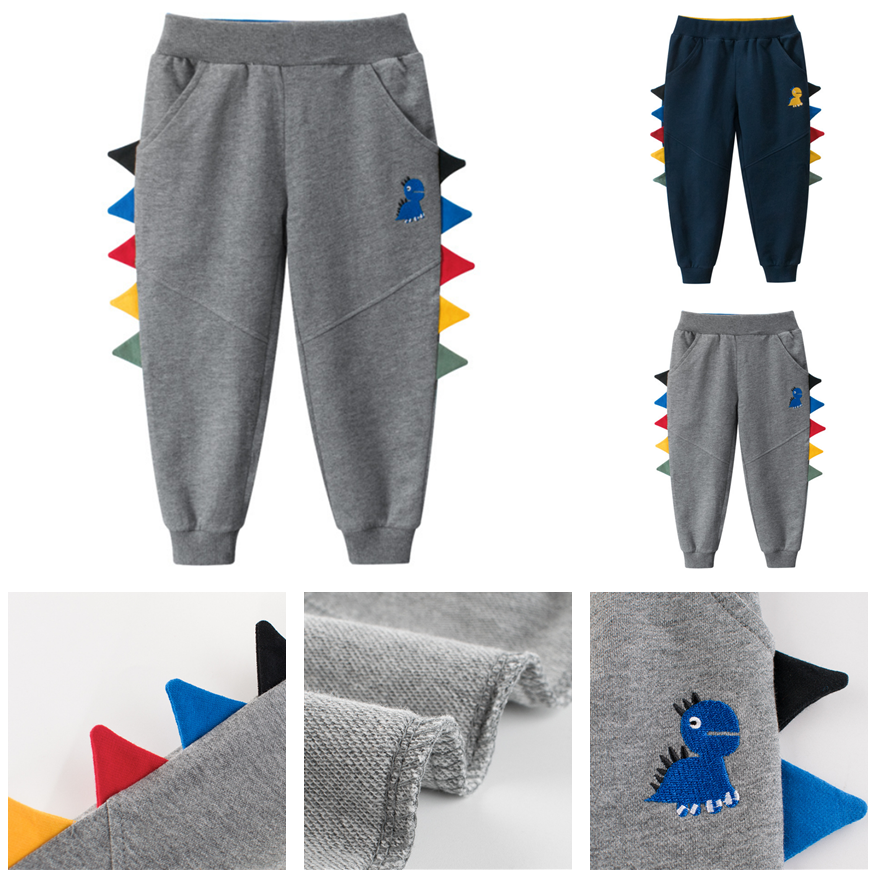 Children's Trousers Sweatpants Pocket Design Fins Autumn and Winter Spot