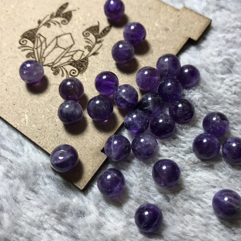 [Amethyst] Hạt lẻ, hạt vòng tay, vòng cổ, đá thiên nhiên