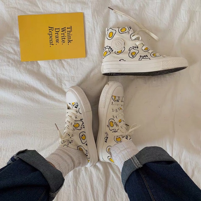 Giày Egg dáng converse | BigBuy360 - bigbuy360.vn