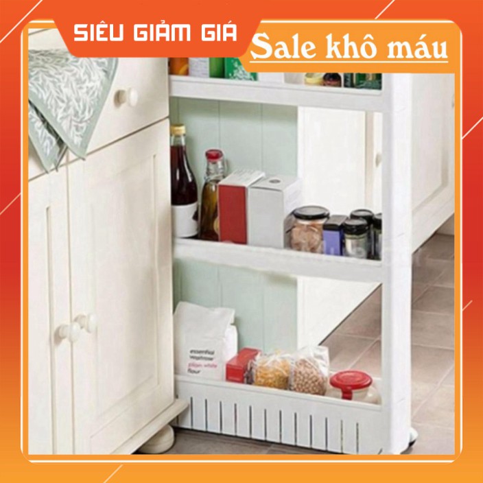 kệ 3 tầng để đồ đa năng có bánh xe