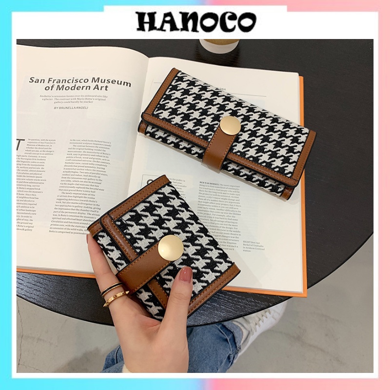 Ví nữ mini cao cấp phong cách Hàn Quốc HANOCO VDCT40