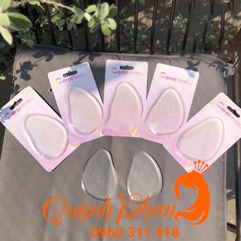 Lót giầy silicon chống đau chân cải thiện siZe giầy loại tốt lót trước