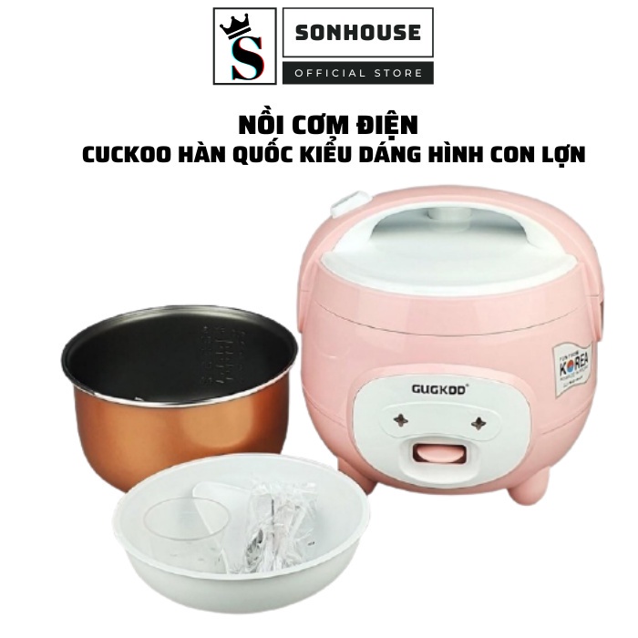 Nồi cơm điện mini cuckoo 3D 3 dung tích 1L 1,2L 1,8 lòng siêu dày cơm siêu ngọn
