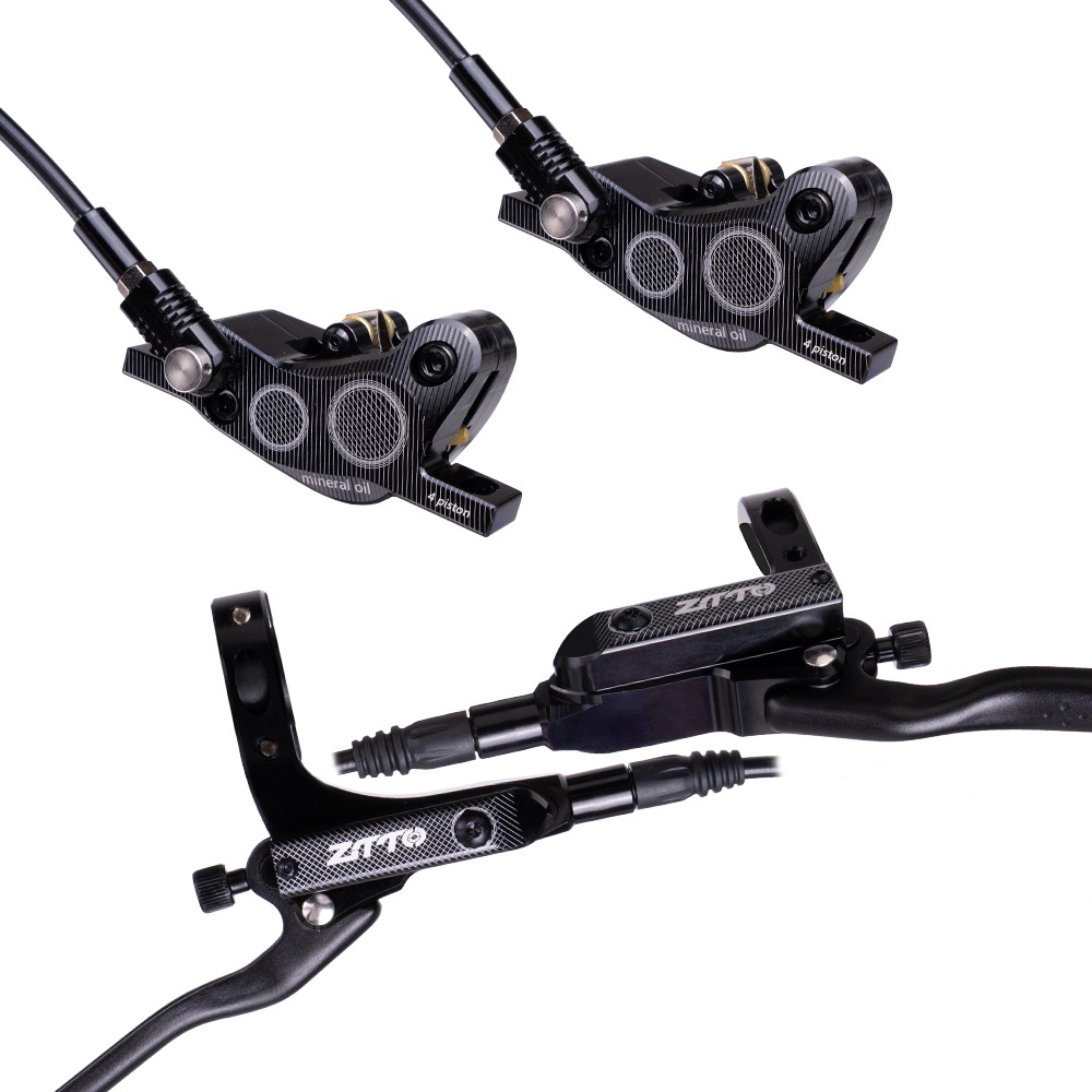 Phanh thủy lực ZTTO 4 Piston M840 có miếng đệm làm mát dành cho xe đạp MTB