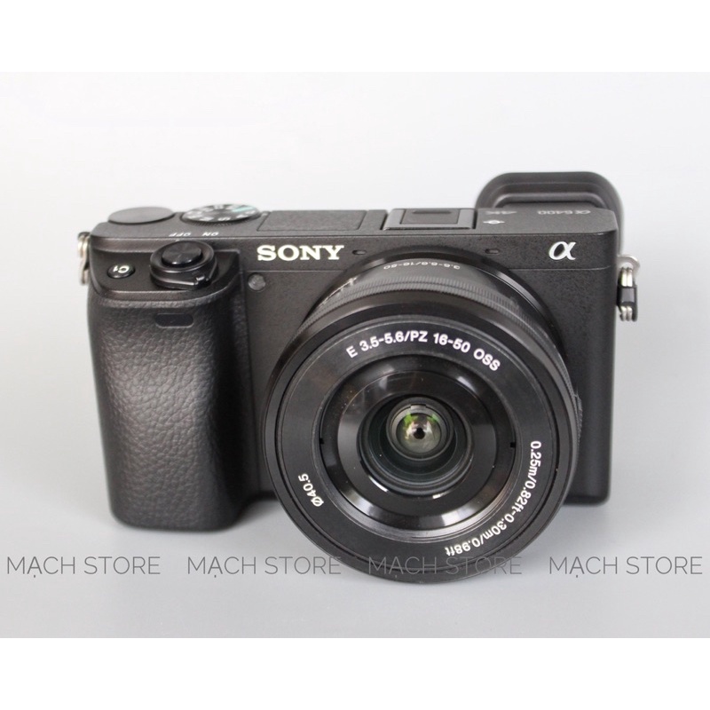 MÁY ẢNH SONY A6400 KÈM LENS KIT 16-50MM F3.5 -5.6 OSS PZ