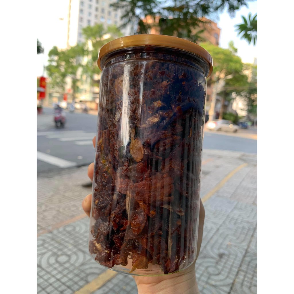Khô Bò Hồng Ngự Cháy Tỏi Lon 300Gram | BigBuy360 - bigbuy360.vn