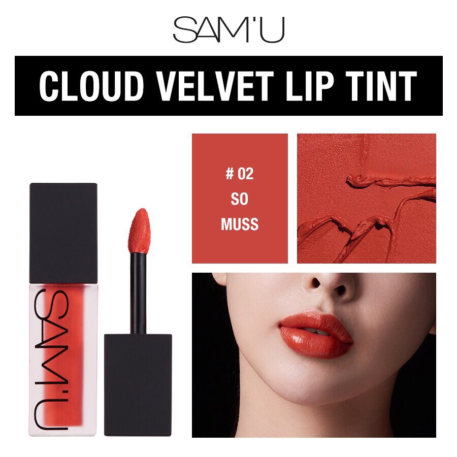 [ XẢ LỖ-CHÍNH HÃNG] Son Sam’u Cloud Velvet Lip Tint